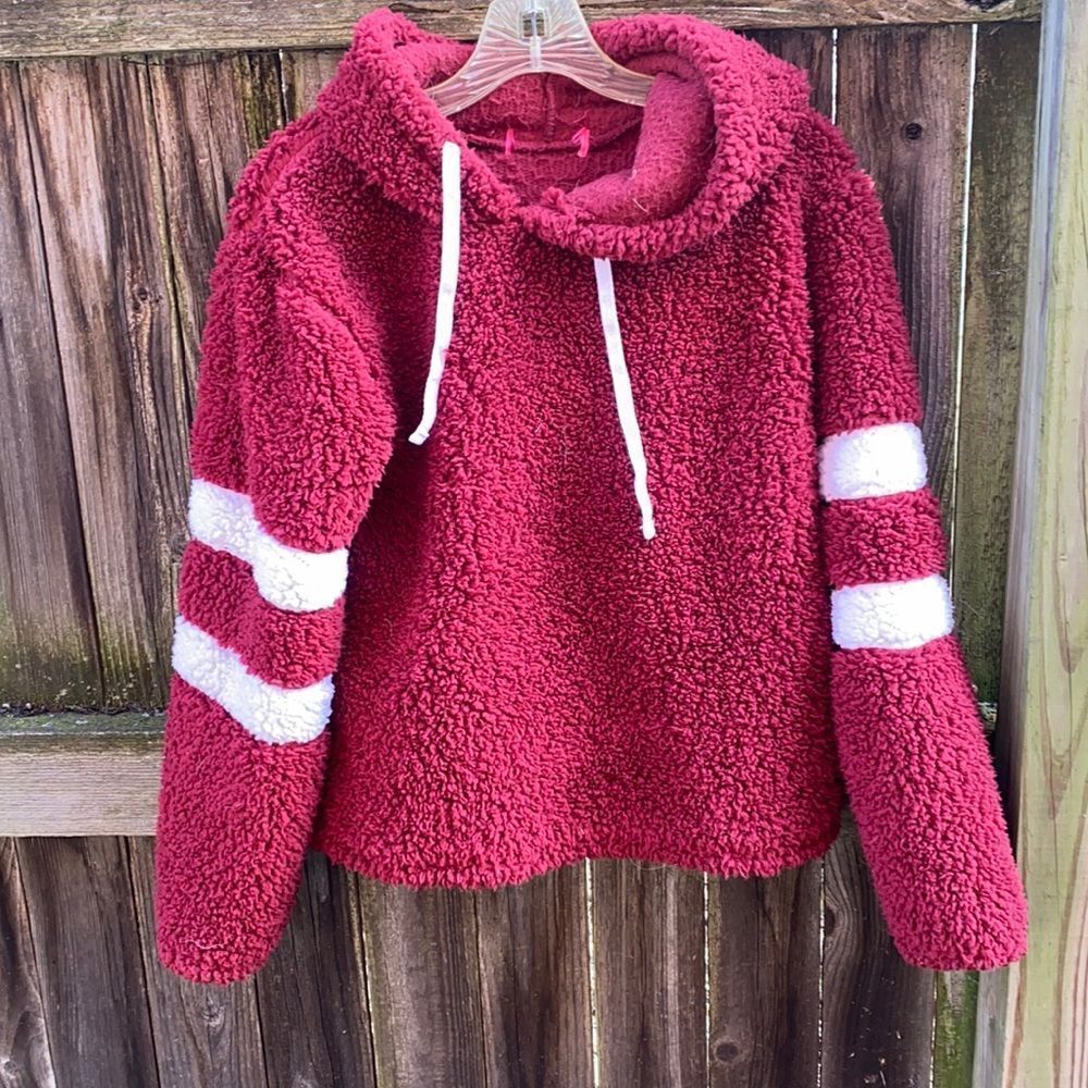 Fleece hoodie sz. S